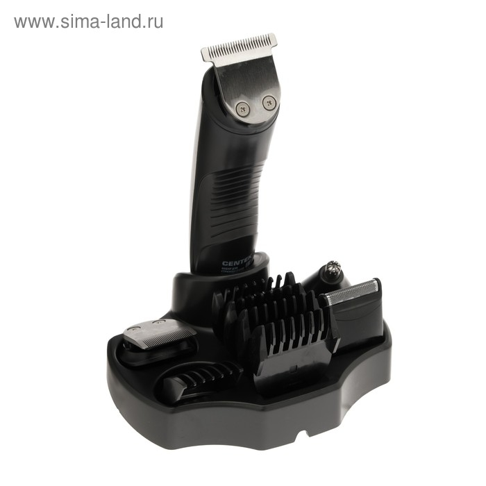 Машинка для стрижки Centek CT-2133, 3 Вт, 8 насадок, триммер, чёрная Машинка для стрижки Centek CT-2133, 3 Вт, 8 насадок, триммер, чёрная