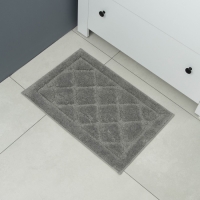 Коврик для дома Доляна &laquo;Шамбор&raquo;, 40&times;60 см, цвет серый