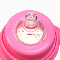 Бутылочка для кормления &Oslash;50мм ШГ, +0мес., 150мл, цвет розовый