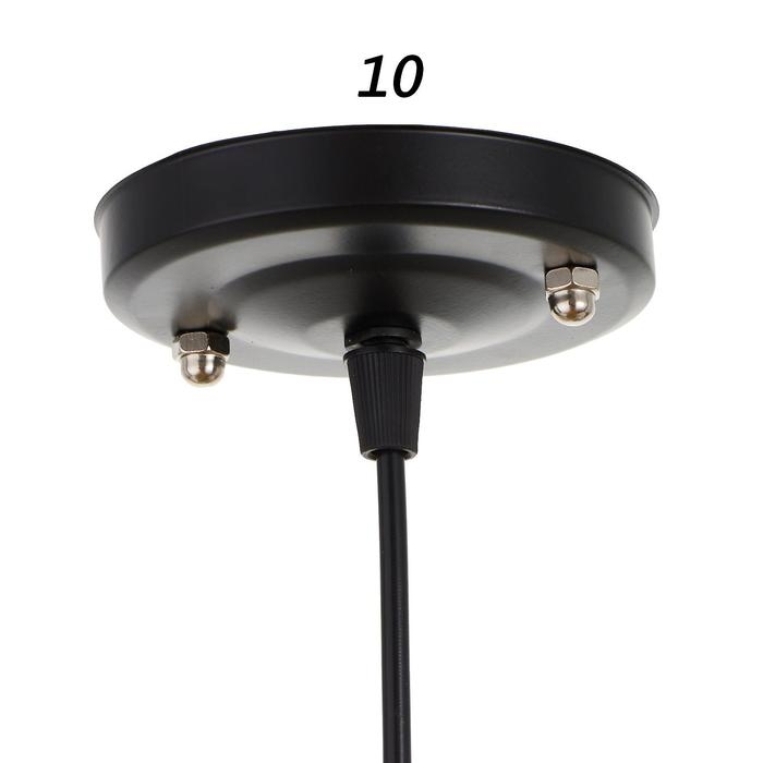 Светильник BayerLux 1648/1 E27 40Вт черный 29х29х27 см