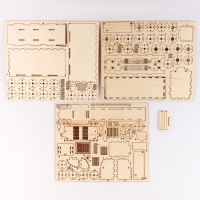 Новогодний конструктор &laquo;Грузовик&raquo;