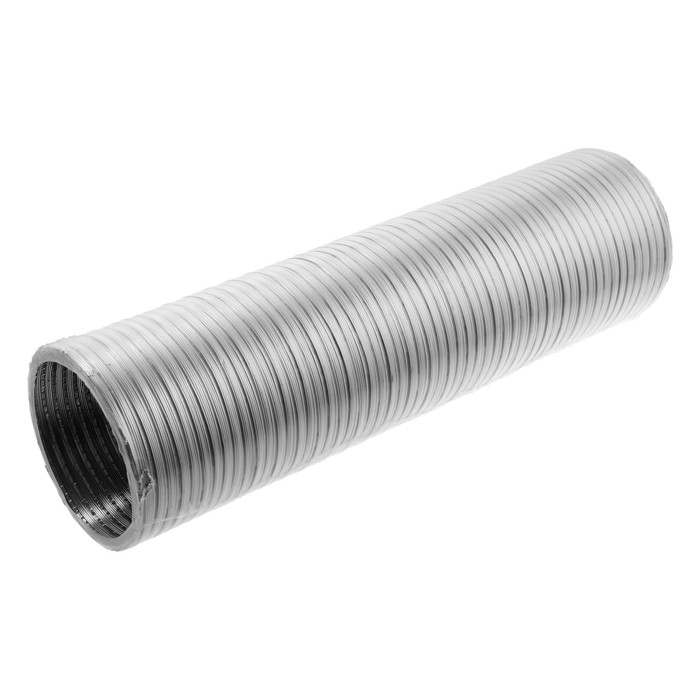 Воздуховод гофрированный Воздуховод гофрированный "КосмоВент", d=120 мм, раздвижной до 2.5 м, алюминий 80 мКм
