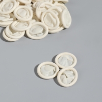 Набор напальчников, латексные, 100 шт, d - 2,6 &times; 6,8 см, цвет белый