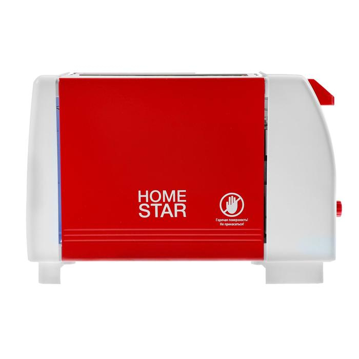 Тостер HOMESTAR HS-2002, 750 Вт, 7 режимов прожарки, коралловый Тостер HOMESTAR HS-2002, 750 Вт, 7 режимов прожарки, коралловый