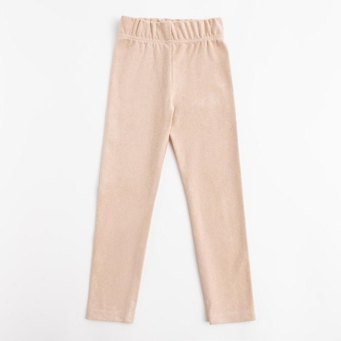 Леггинсы для девочки MINAKU: Casual Collection KIDS, цвет жемчужный, рост 110 см Леггинсы для девочки MINAKU: Casual Collection KIDS, цвет жемчужный, рост 110 см