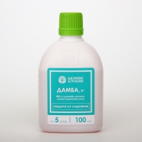 Гербицид сплошного действия для уничтожения сорняков Дамба, ВР, 100мл