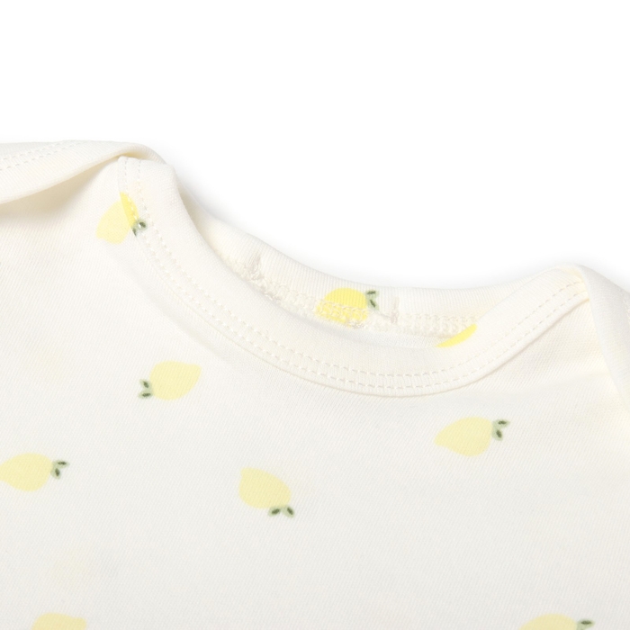 Боди с длинным рукавом, цвет молочный, рост 62 (1-3 мес)