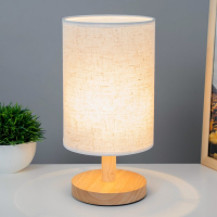 Лампа настольная "Брюссель" 1х40Вт E27 белый 14х14х27 см RISALUX Лампа настольная "Брюссель" 1х40Вт E27 белый 14х14х27 см RISALUX