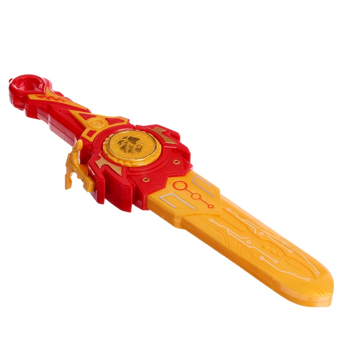 Волчок с мечом ULTRA SPIN «Гладиатор», цвет красный Волчок с мечом ULTRA SPIN «Гладиатор», цвет красный