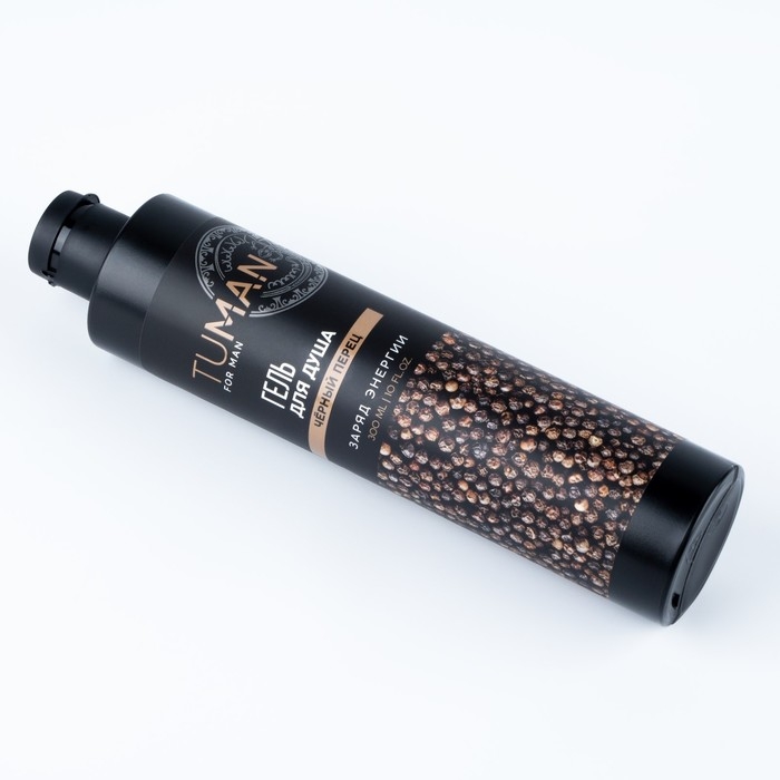 Гель для душа парфюмированный, заряд энергии, 300 мл, аромат чёрного перца, TUMAN by URAL LAB Гель для душа парфюмированный, заряд энергии, 300 мл, аромат чёрного перца, TUMAN by URAL LAB