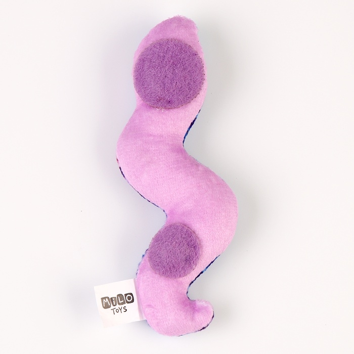 Магнит новогодний мягкий &laquo;Змея&raquo;, синяя