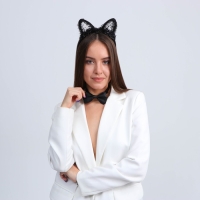 Карнавальный набор &laquo;Киска&raquo;, бабочка, ушки