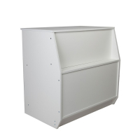 Прилавок рабочий из ЛДСП, 90&times;55&times;90 см, цвет белый