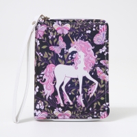 Кошелёк детский на молнии &laquo;Выбражулька&raquo;, цвет фиолетовый