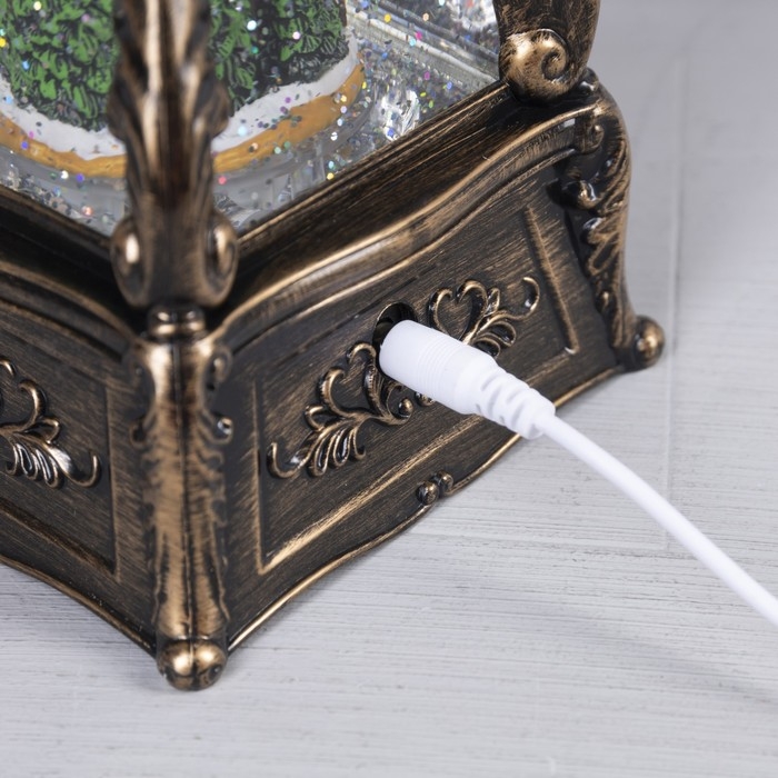 Светодиодная фигура «Телефон с домиком» 13 × 26 × 11 см, пластик, батарейки ААх3 (не в комплекте), USB, свечение тёплое белое Светодиодная фигура «Телефон с домиком» 13 × 26 × 11 см, пластик, батарейки ААх3 (не в комплекте), USB, свечение тёплое белое