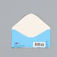 Конверт для денег &laquo;С днём рождения&raquo;, цветы на синем, 16,5 х 8 см