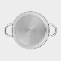 Кастрюля Катунь &laquo;Антея&raquo;, 4 л, d=22 см, капсульное дно, индукция, нержавеющая сталь, AISI - 201