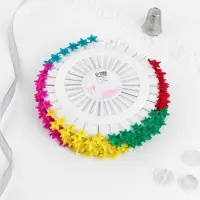 Булавки для квилтинга &laquo;Звезда&raquo;, 55 мм, 30 шт., МИКС