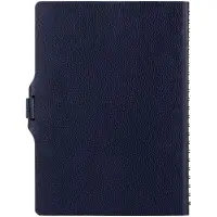 Ежедневник Strep Front на заказ, недатированный, темно-синий