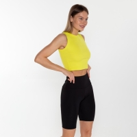 Велосипедки женские, цвет чёрный, размер 46