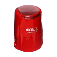Оснастка для круглой печати автоматическая COLOP Printer R40, диаметр 41.5 мм, с крышкой, МИКС