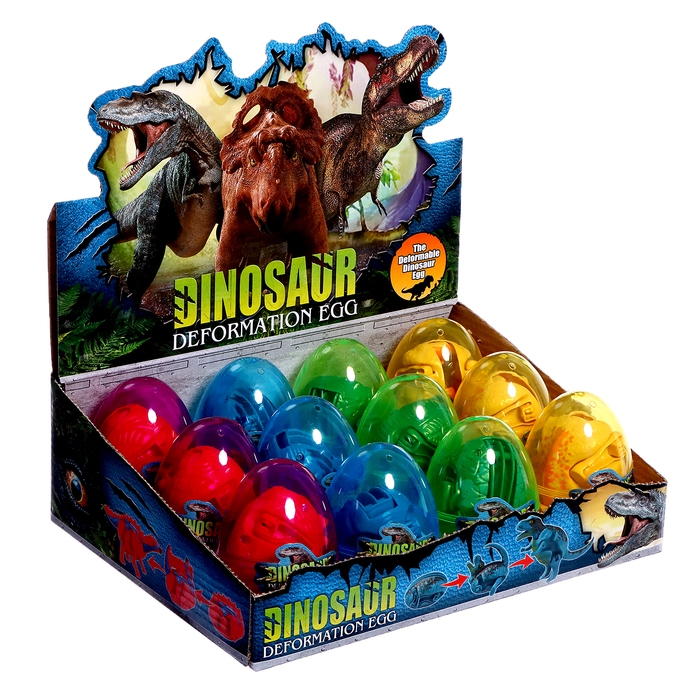 Робот-сюрприз &laquo;Динобот&raquo;, трансформируется, цвет МИКС