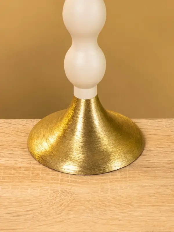 Подсвечник на 1 свечу "Фисташковый" 10,5х10,5х34,5 см