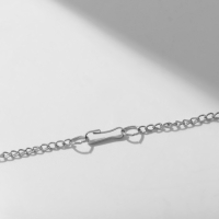 Кулон &laquo;Жемчужная бусинка&raquo; цвет белый в серебре, 42 см