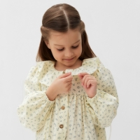 Платье детское с воротником KAFTAN, р.34 (122-128 см)