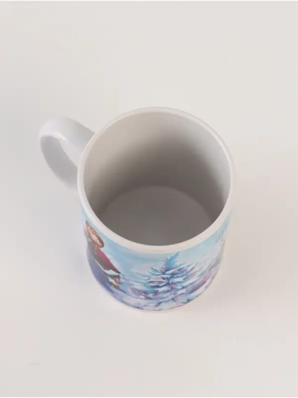 Кружка новогодняя сублимация 320 мл, Холодное сердце