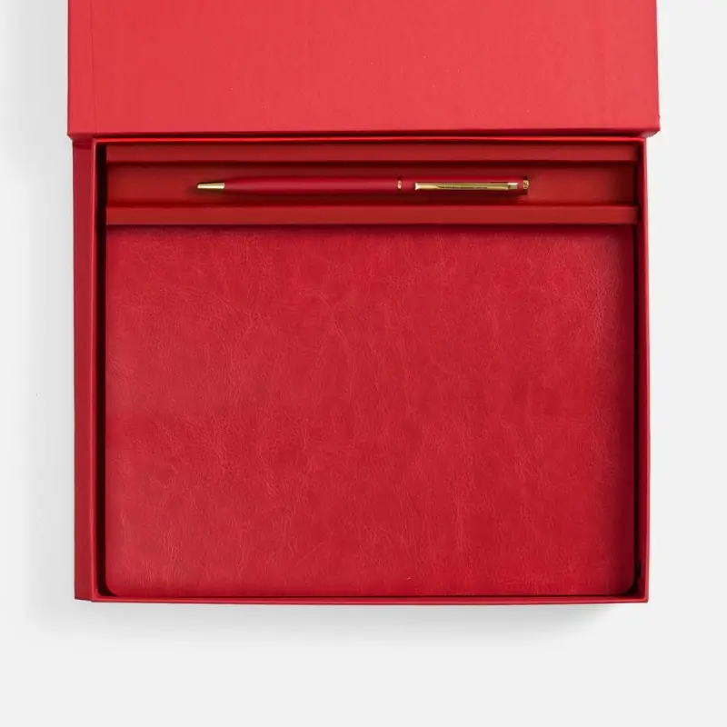 Набор Nebraska Flex, красный с золотистым