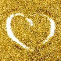 Конфетти &laquo;Шестиугольники&raquo; золото, голография, 0.1 см, 90 г