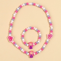 Бижутерия &laquo;Princess&raquo; набор для девочек: браслет и бусы, 7 х 9 см