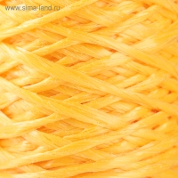 Шпагат ПП, d=1,6 мм, 60 м, цвет жёлтый Шпагат ПП, d=1,6 мм, 60 м, цвет жёлтый
