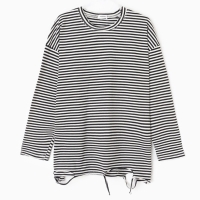 Лонгслив женский MINAKU: One Most Brand, тонкая полоска, ONESIZE Лонгслив женский MINAKU: One Most Brand, тонкая полоска, ONESIZE