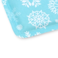 Коврик охлаждающий (гель), 40 х 30 см, снежинки