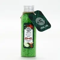 URAL LAB Жемчуг для ванны во флаконе, 85 г, аромат яблочный пунш, URAL LAB