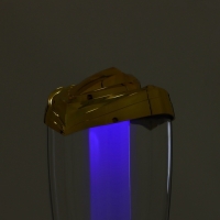 Башня пивная &laquo;Вавилон голд&raquo;, 3 л, ёмкость для льда, подсветка, пластик, золотистый