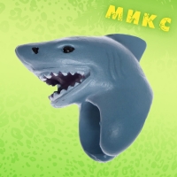 Игровое кольцо &laquo;Мир животных&raquo; 3,5 &times; 4,5 &times; 2,5см, 12 видов, МИКС