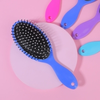 Расчёска массажная, 7 &times; 22,5 см, цвет МИКС