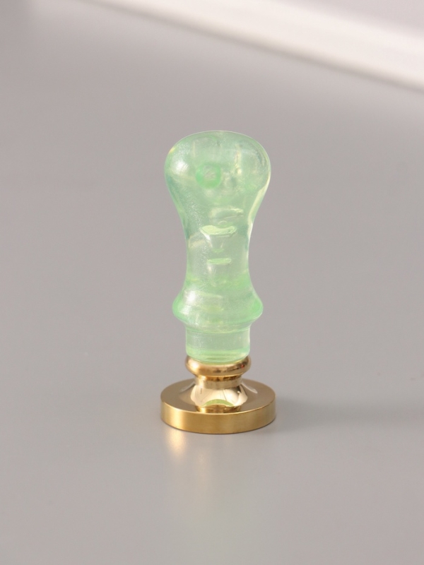 Сургучный набор "Растительный венок" печать, ручка, сургуч 12,5х10х3,6 см