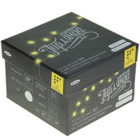 Гирлянда &laquo;Бахрома&raquo; 3 &times; 0.6 м, IP44, УМС, прозрачная нить, 160 LED, свечение белое, 220 В