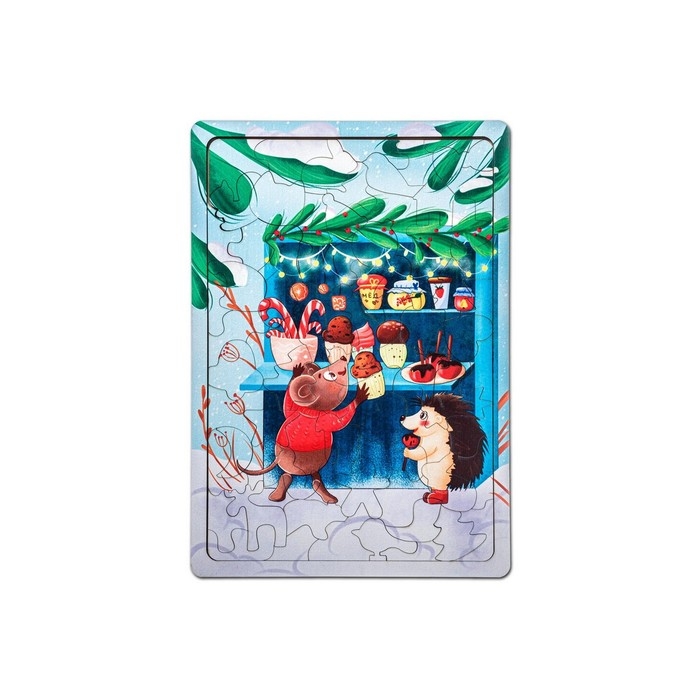 Пазл &laquo;Новогодние угощения&raquo;