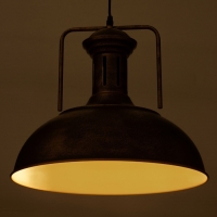 Светильник William 1х40Вт Е27 пр-1м золото/черный 40х40х35см