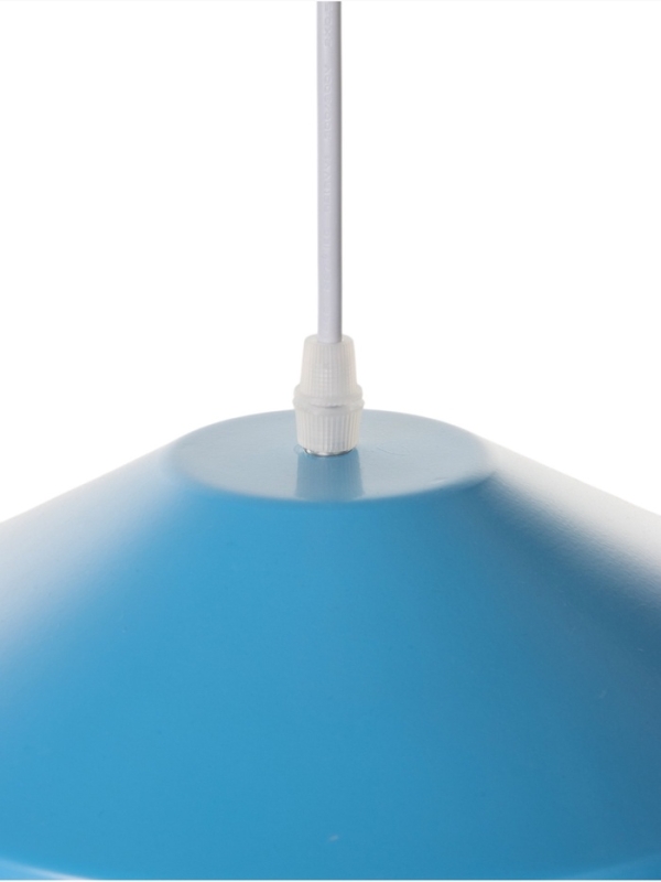 Светильник Lea 1х40Вт Е27 синий 26х26х32см