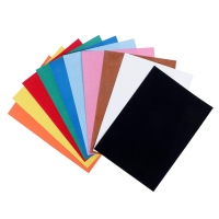 Бумага цветная бархатная А5, 10 листов, 10 цветов Мульти-Пульти, в папке Бумага цветная бархатная А5, 10 листов, 10 цветов Мульти-Пульти, в папке