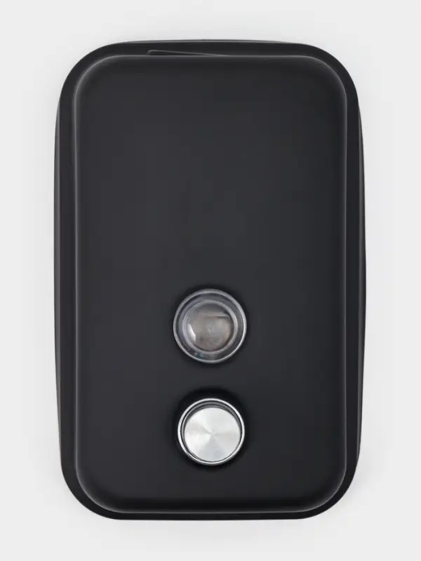 Диспенсер для жидкого мыла St&ouml;lz, механический, 500 мл, нержавеющая сталь, чёрный