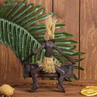 Сувенир табличка &laquo;Абориген Welcome&raquo;, 17&times;15&times;6.5 см, дерево