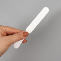 Шпатели для депиляции, пластиковые, 2 шт, 15 &times; 2 см, цвет белый