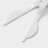 Щипцы для переноски украшений Доляна, 13&times;5.5 см, белые